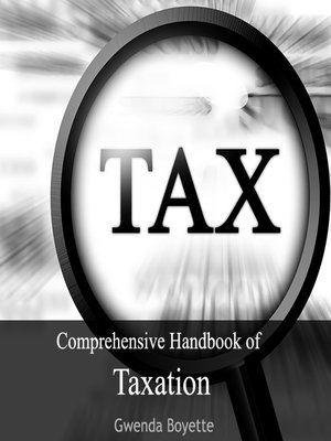 cover image of Comprehensive Handbook of Taxation